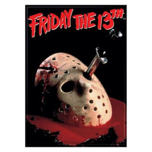 Friday The 13th Logo Mask Magnet