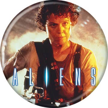 Alien Ripley Flame Thrower 1.25 Inch Button