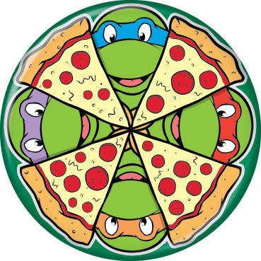 Teenage Mutant Ninja Turtles Team Pizza 1.25 Inch Button