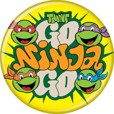 Teenage Mutant Ninja Turtles Go Ninja Go! 1.25 Inch Button