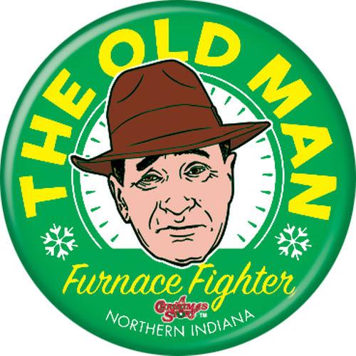 A Christmas Story The Old Man 1.25 Inch Button