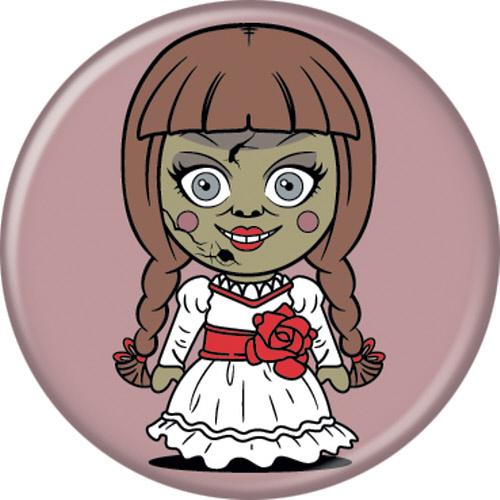 Annabelle Chibi 1.25 Inch Button