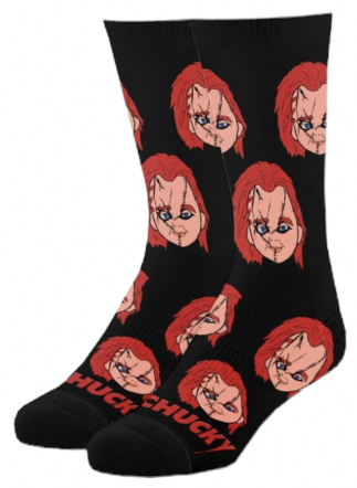 Chucky Heads Crew Socks