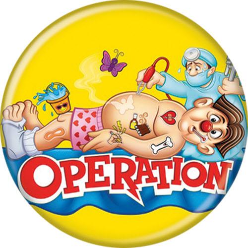 Operation 1.25 Inch Button