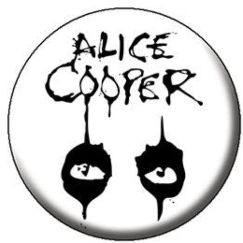 Alice Cooper Eyes 1.25 Inch Button