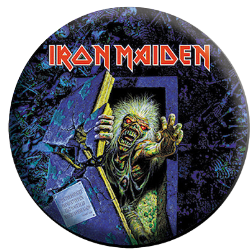 Iron Maiden Dying 1.25 Inch Button