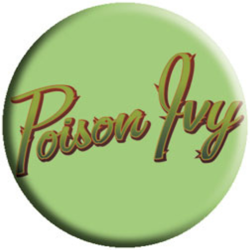 DC Bombshells Poison Ivy Logo 1.25 Inch Button