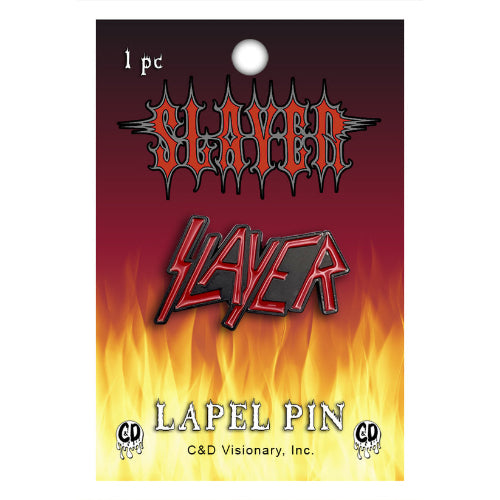 Slayer Logo Enamel Pin