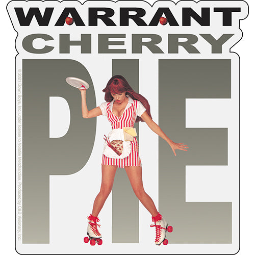 Warrant Cherry Pie Sticker