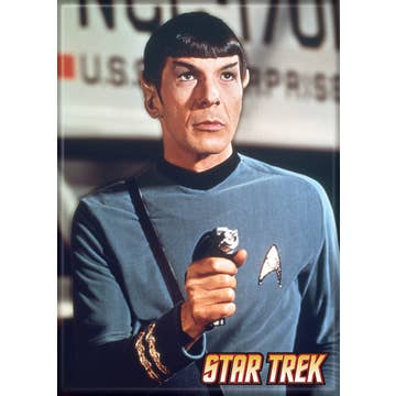 Star Trek Spock With Phaser Magnet