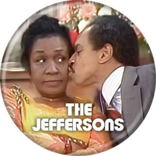 The Jeffersons George And Louise 1.25 Inch Button