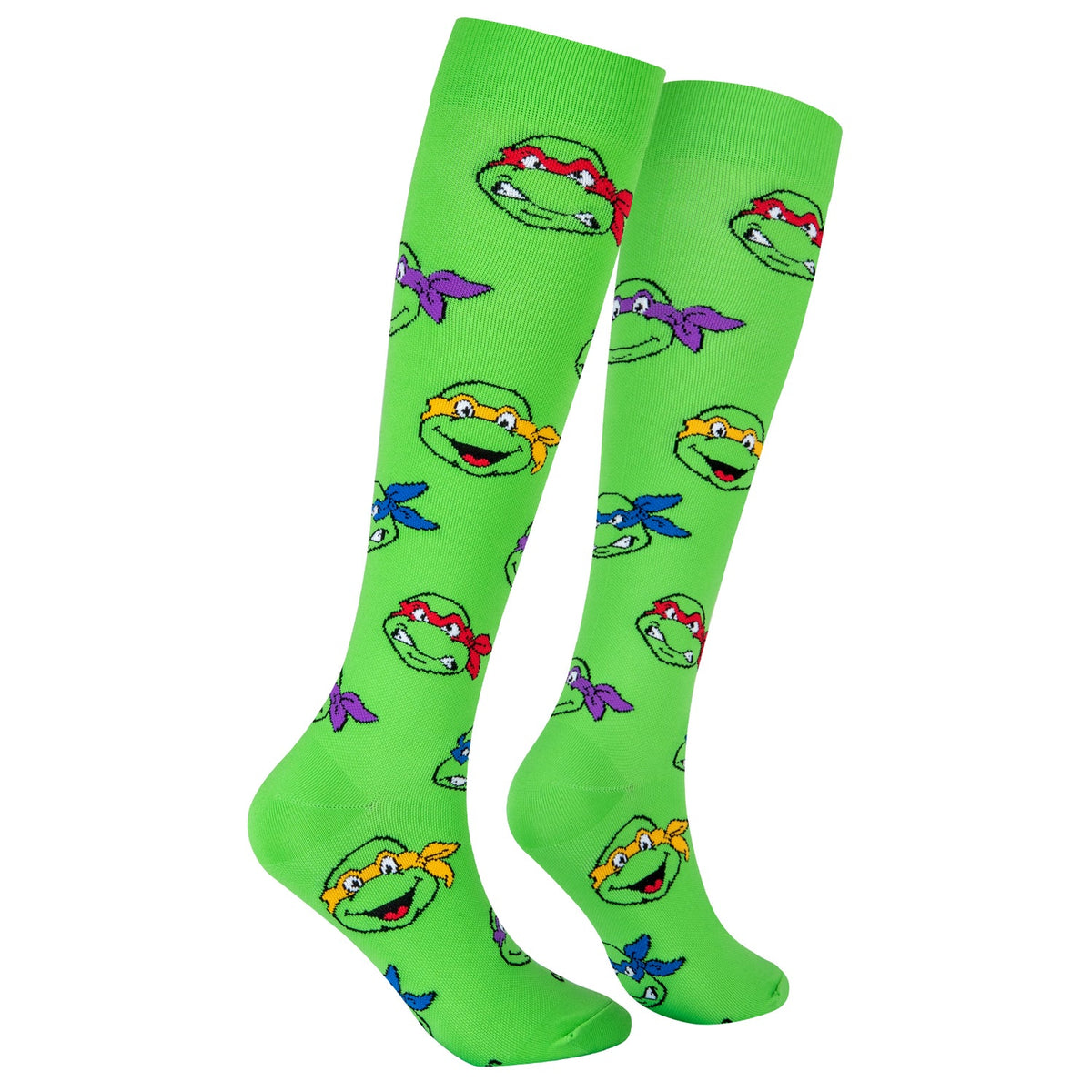 Teenage Mutant Ninja Turtles Heads Compression Socks