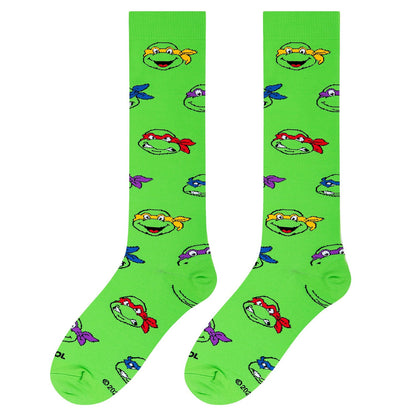 Teenage Mutant Ninja Turtles Heads Compression Socks