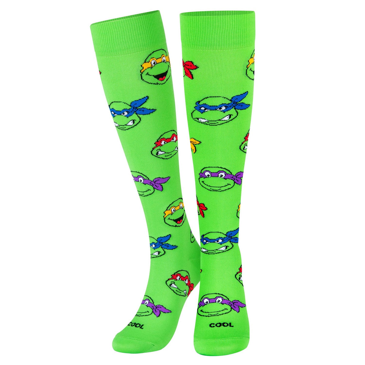 Teenage Mutant Ninja Turtles Heads Compression Socks