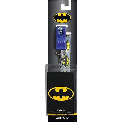 DC Batman Logo Lanyard with ID Holder