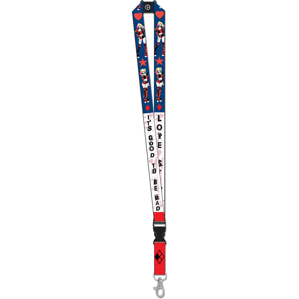 Harley Quinn Lanyard with ID Holder