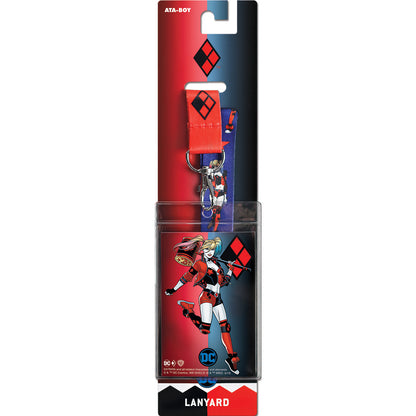 Harley Quinn Lanyard with ID Holder
