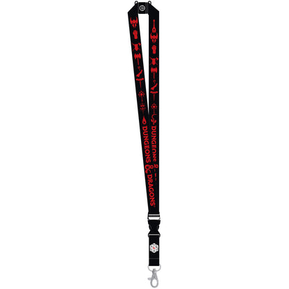 Dungeons & Dragons Lanyard with ID Holder