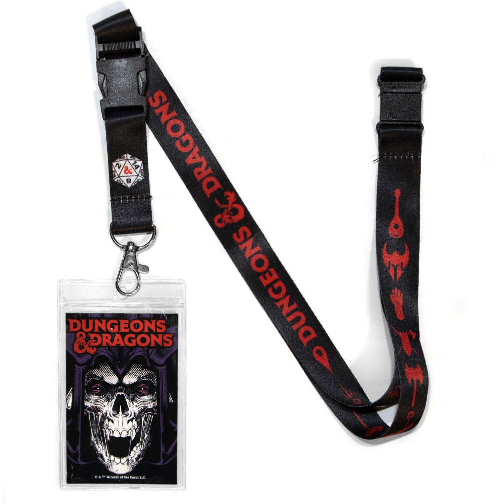 Dungeons & Dragons Lanyard with ID Holder