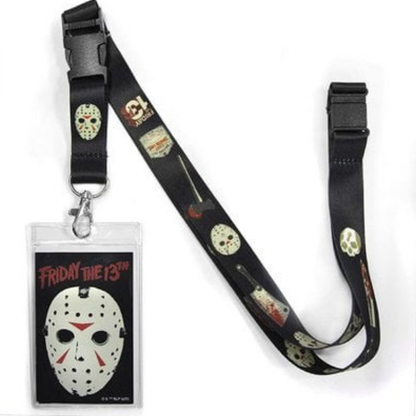 Friday The 13th Lanyard with ID Holder