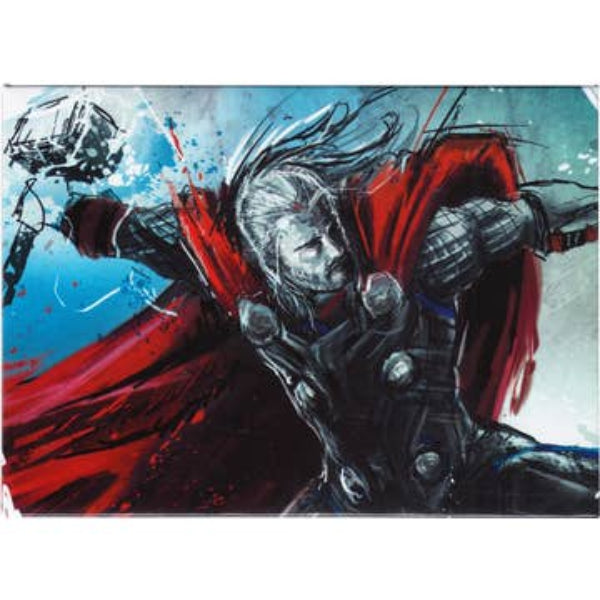 Marvel Comics Thor Wielding Hammer Magnet