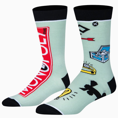Monopoly Split Crew Socks