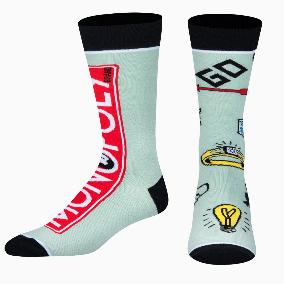 Monopoly Split Crew Socks