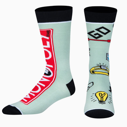 Monopoly Split Crew Socks