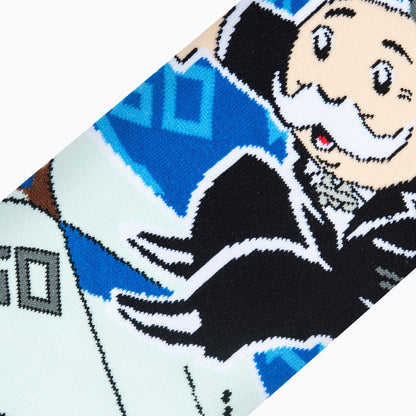 Monopoly Advance To Go Crew Socks