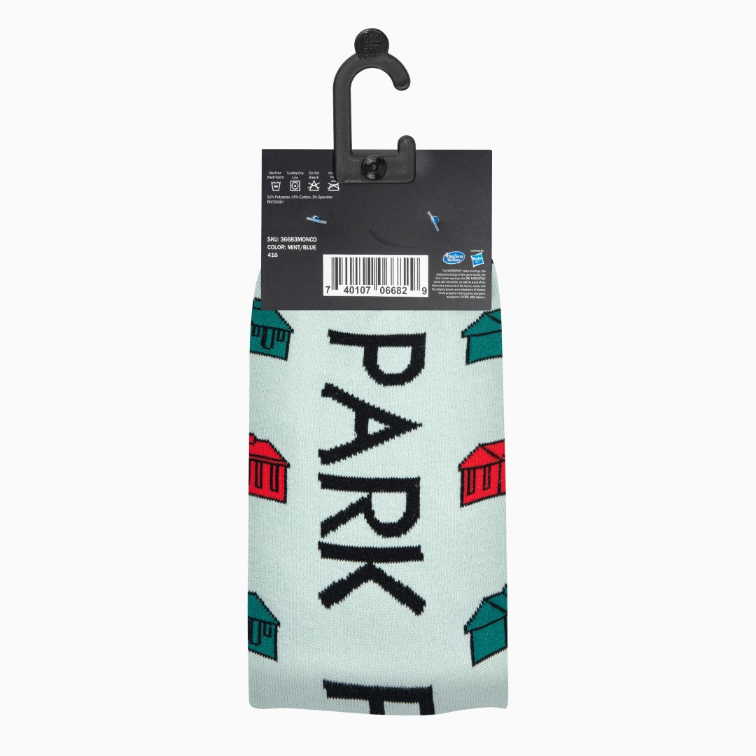Monopoly Boardwalk & Park Place Crew Socks