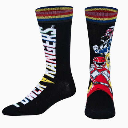 Power Rangers Split Crew Socks