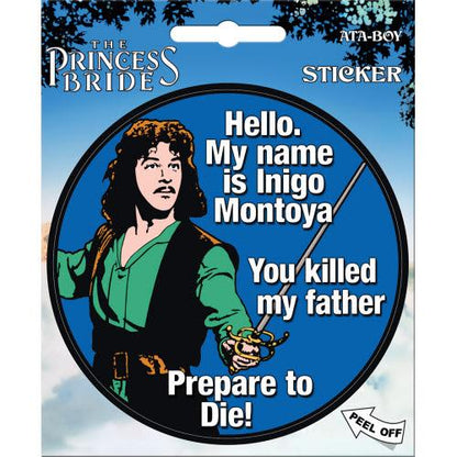 The Princess Bride Inigo Montoya Sticker
