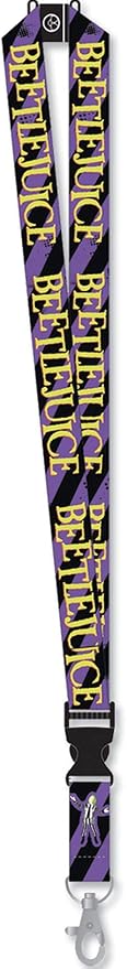 Beetlejuice Lanyard with ID Holder