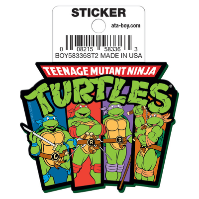 Teenage Mutant Ninja Turtles Logo Team Sticker