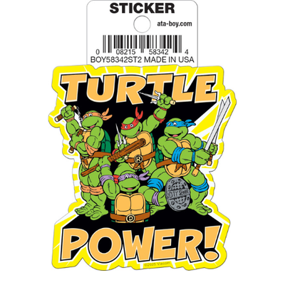 Teenage Mutant Ninja Turtles Turtle Power Sticker