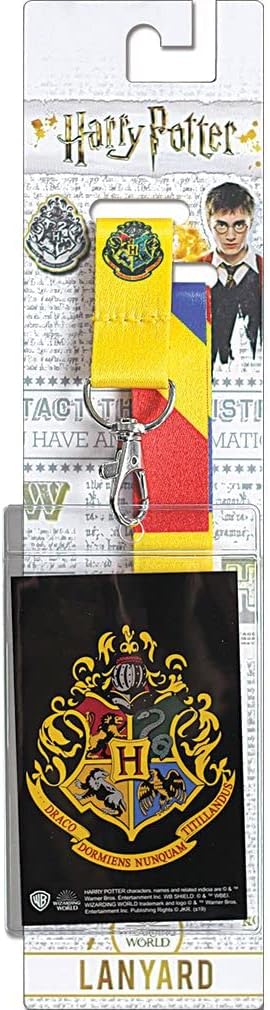 Harry Potter Hogwarts Crest Lanyard with ID Holder