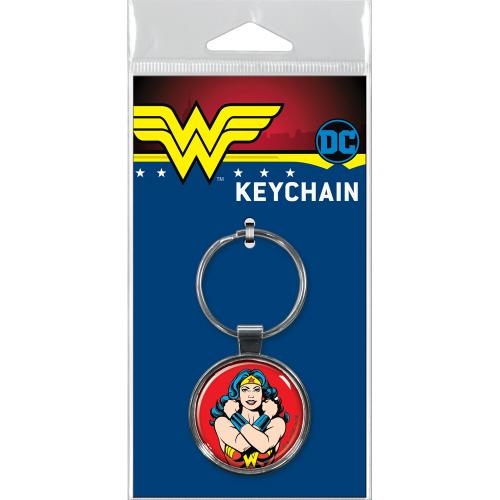 DC Comics Wonder Woman On Red Key Chain