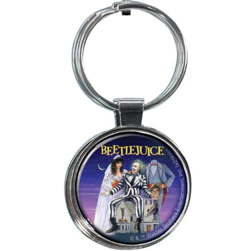 Beetlejuice Movie  Poster Key Chain
