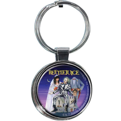 Beetlejuice Movie  Poster Key Chain
