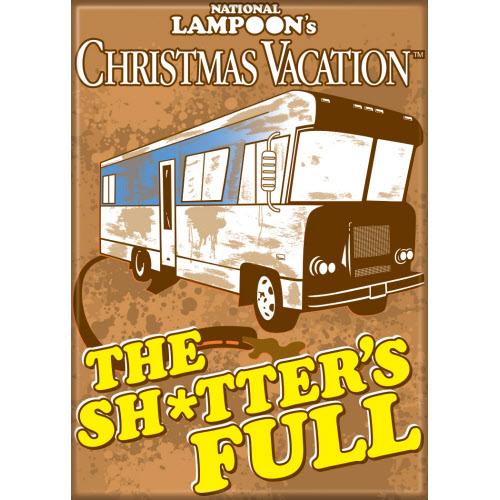 National Lampoon's Christmas Vacation Shitter's Full.Magnet