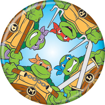 Teenage Mutant Ninja Turtles Team Looking Down 1.25 Inch Button