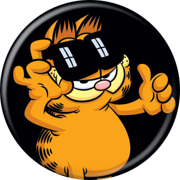 Garfield Sunglasses 1.25 Inch Button