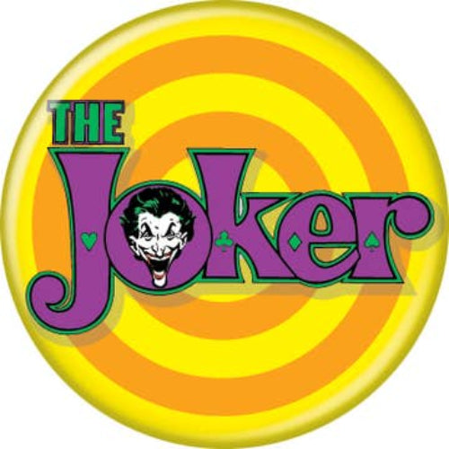 DC Comics The Joker Logo 1.25 Inch Button