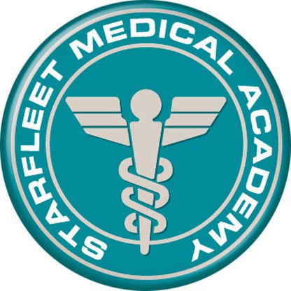 Star Trek Starfleet Medical Academy 1.25 Inch Button
