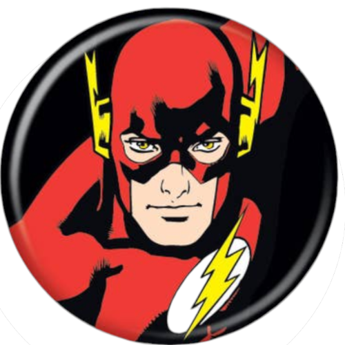 DC Comics The Flash 1.25 Inch Button