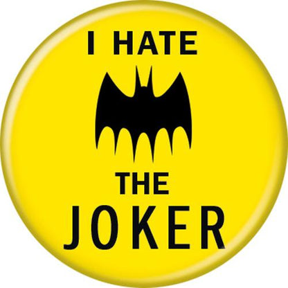 DC Comics I Hate The Joker 1.25 Inch Button