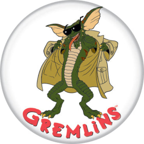 Gremlins Flasher Cartoon 1.25 Inch Button