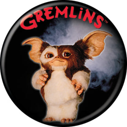 Gremlins Gizmo Smoke Background 1.25 Inch Button