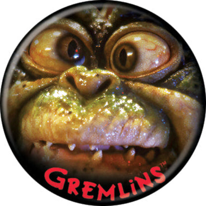 Gremlins Daffy Gremilin Cross Eyed 1.25 Inch Button