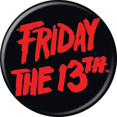 Friday The 13th Logo 1.25 Inch Button